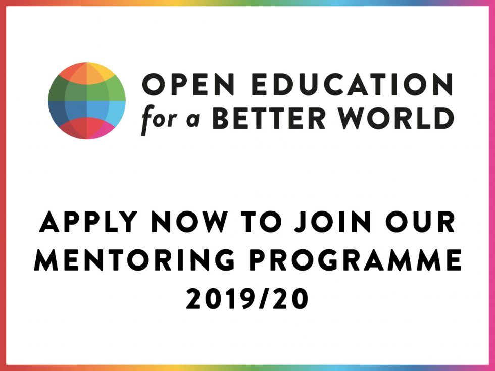 Open Education for a Better World (OE4BW) - call for participation 2019/20