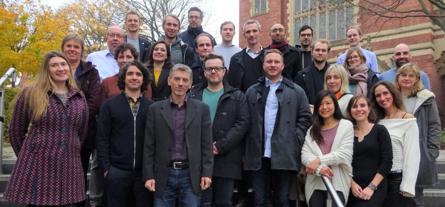Group photo from second project meeting in November 2018 Group photo second project meeting Leeds